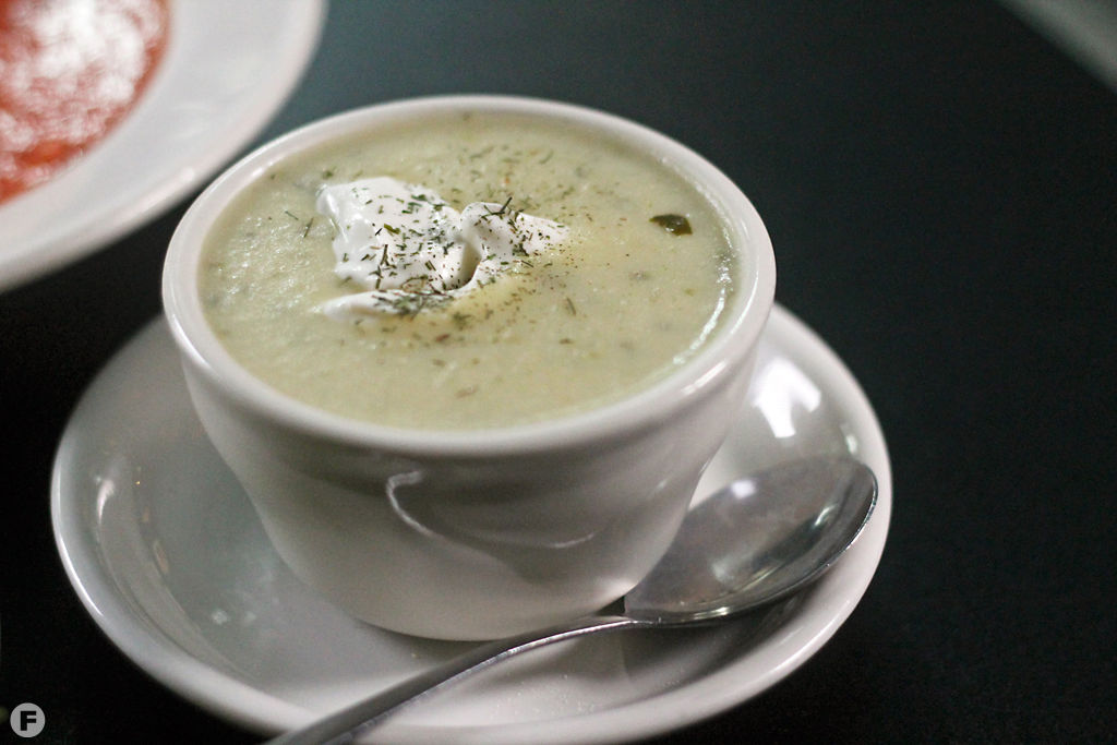 The Fountain on Locust signature dishes The Fountain Cuban
Polish Dill Pickle
Pesto Chicken